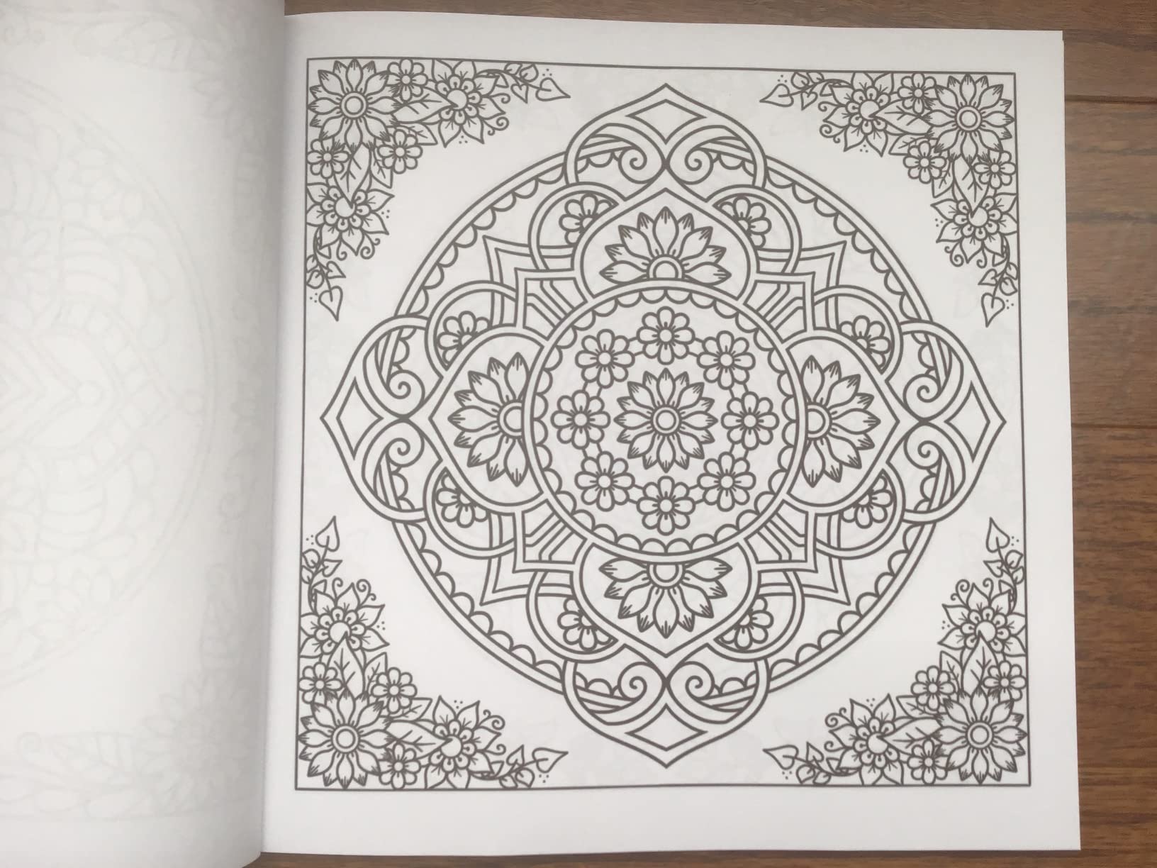 Mandalas With Beautiful Borders Volume 3: A coloring book for adults ...