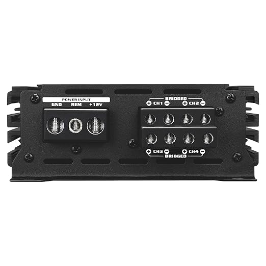 Amplificador de Audio para Auto DR-150.4 4 Canales 1000W Clase A/B miniatura 3