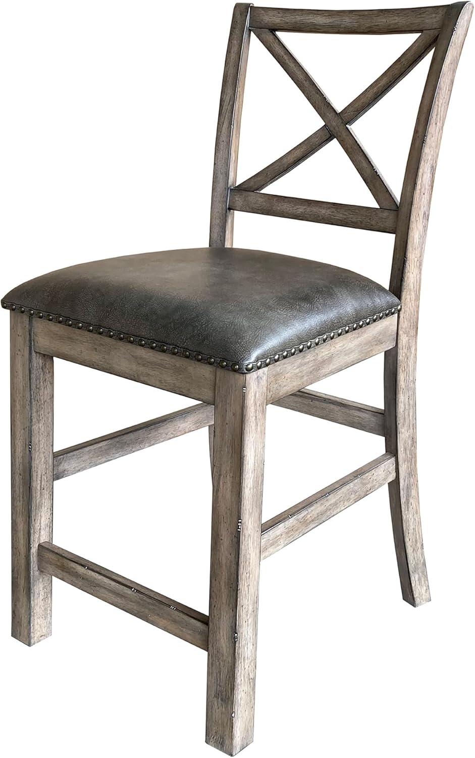 Parker House Lodge Dining Upholstered Counter Chair Two Pack