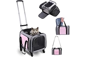 Pet Carrier Airline Approved with Wheels