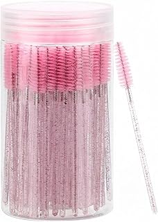 100 varitas de rímel desechables, cepillos de...