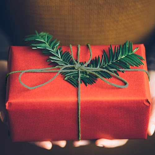 Miniatura 31 de Syhood Alambre de encuadernación de vid floral Alambre de envoltura rústica para ramos de flores (marrón)