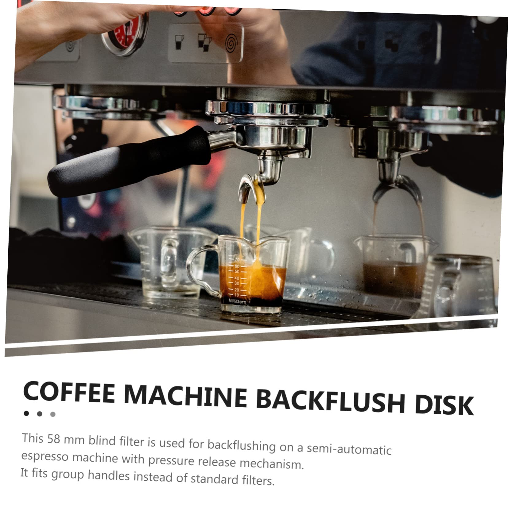 OSALADI 4piezas Cesta De Filtro De Café De Acero Inoxidable Para Cafetera Espresso Reutilizable y Fácil De Usar Compatible Varios Modelos Diseño De Múltiples Agujeros Para Café