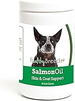 Vista 197 de Healthy Breeds Golden Retriever - Aceite de salmón masticable suave, 90