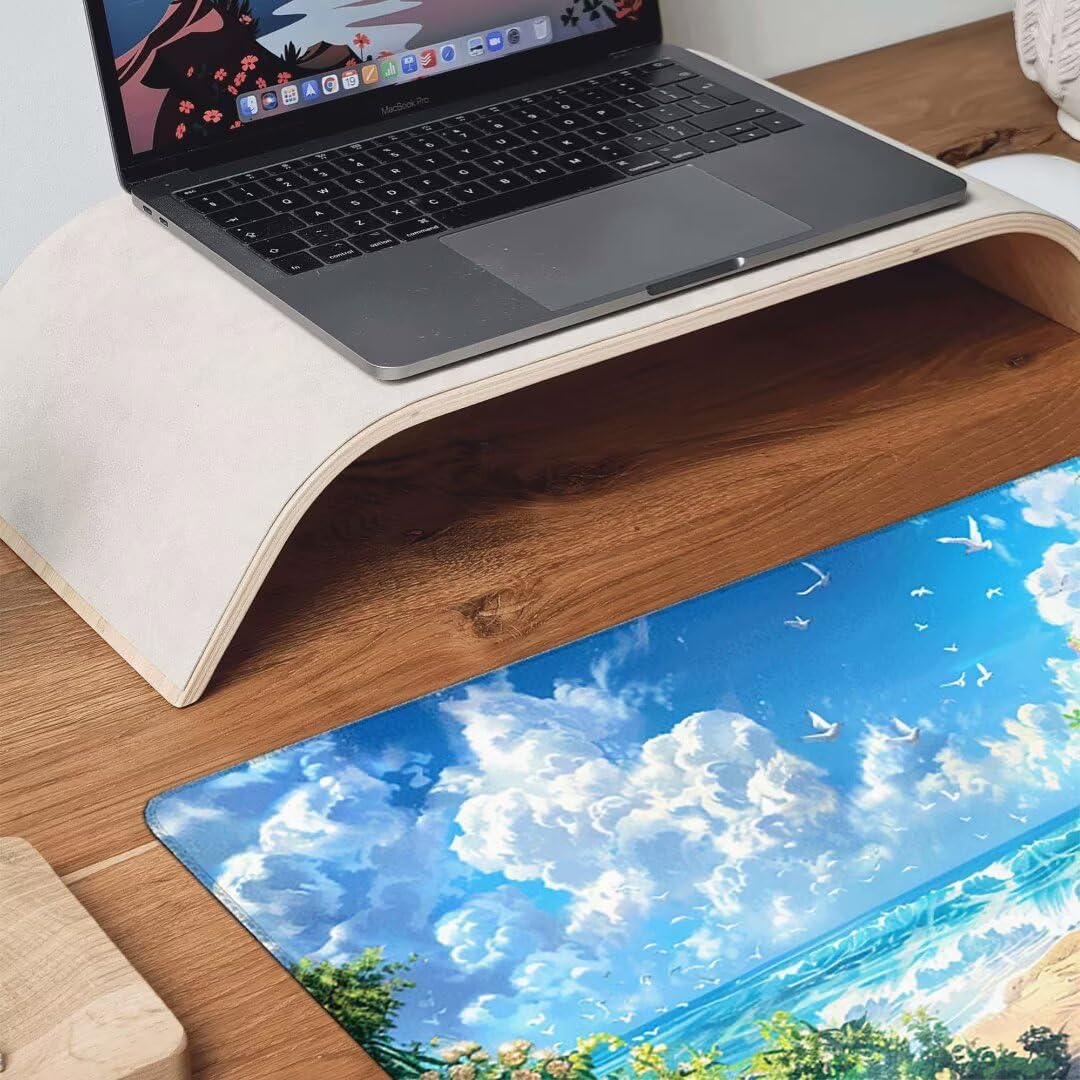 Podkładka pod myszkę/duża podkładka pod mysz, 1200 x 600 x 3 mm, podkładka pod mysz Xl, podkładka na biurko, zwiększona precyzja i prędkość, gumowa podstawa zapewnia stabilny chwyt na gładkich