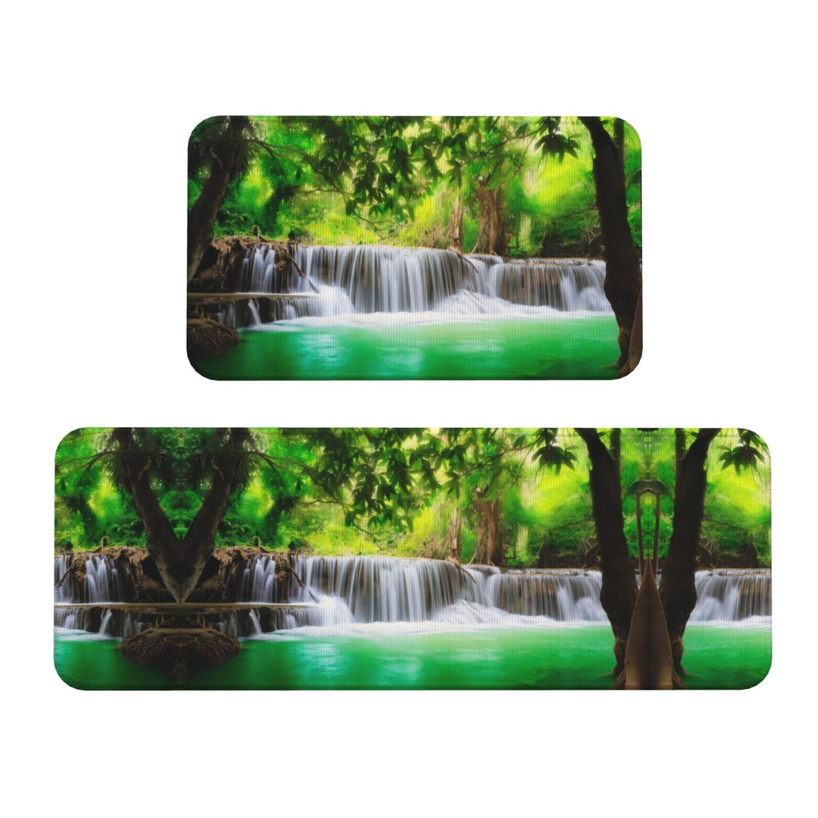 Alfombrillas de cocina de selva natural para decorar tu fregadero y lavadero