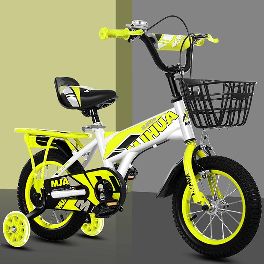 子供用自転車 黒と黄色 スポーティ 子供用自転車 黒と黄色 スポーティ