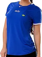 Camiseta do Brasil Dry Fit UV Copa do Mundo Elite Feminina