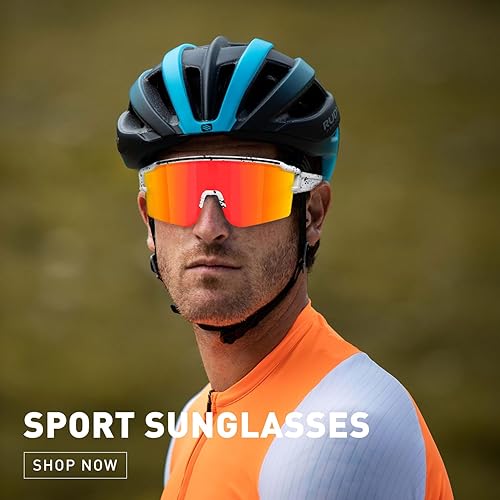 Miniatura 10 de SPOSUNE Gafas de sol polarizadas deportivas con 3 lentes para hombres y mujeres, gafas de sol con protección UV para ciclismo, esquí, béisbol,