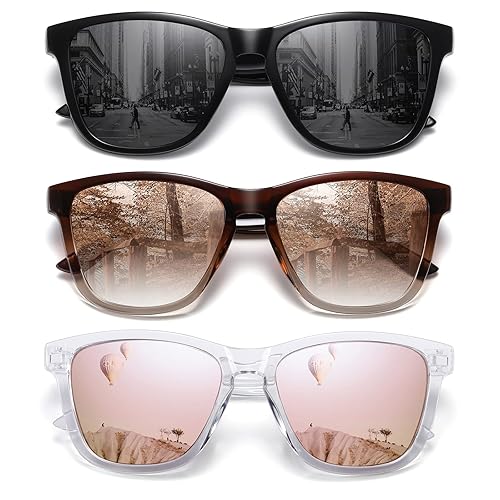 MEETSUN Polarized Sunglasses for Women Men Trendy Classic Retro Designer