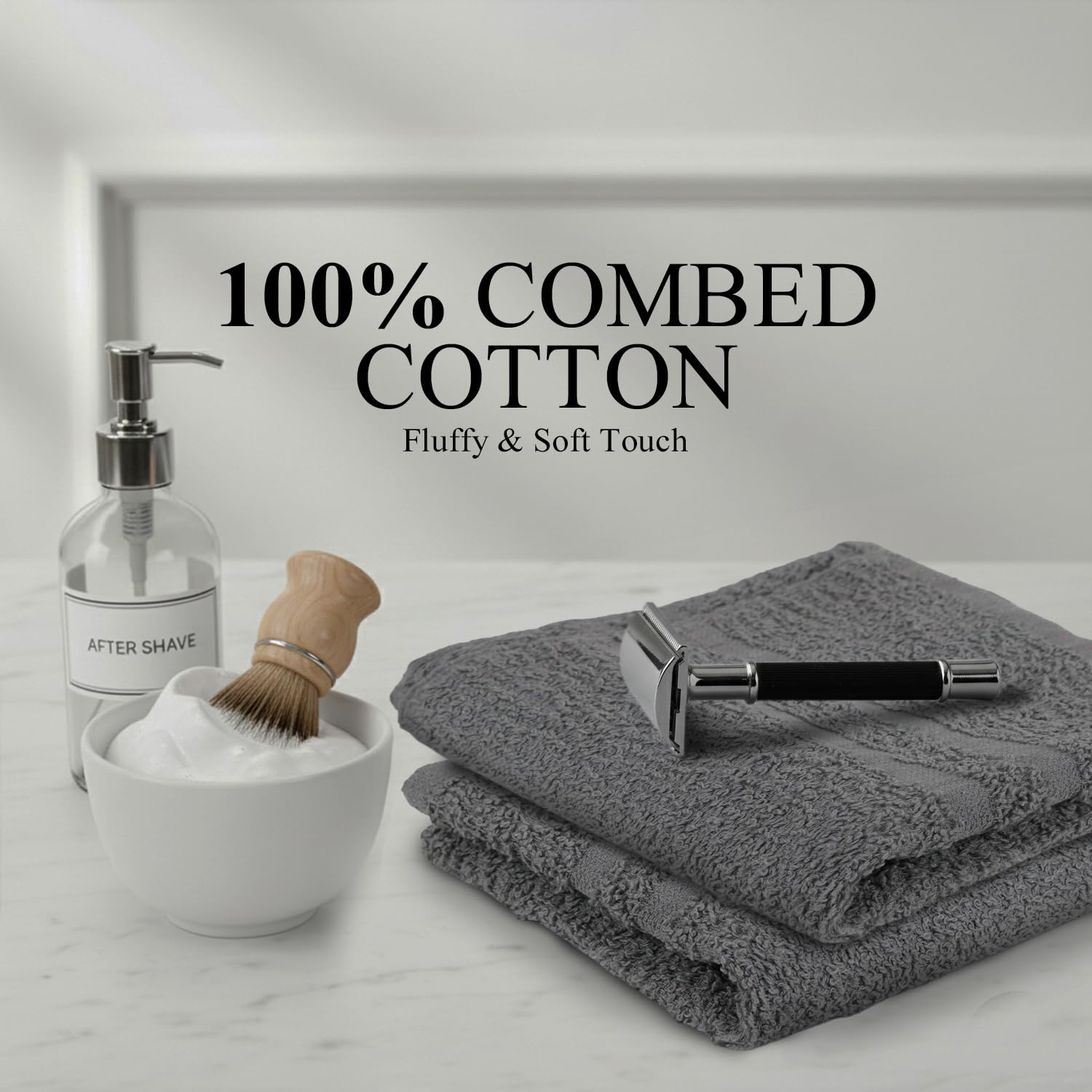 100% Cotton Hand Towels, 16 x 27 Inches