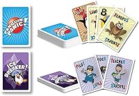 Vista 7 de Moose Master and Penguin Panic - Paquete de 2 juegos de cartas para fiesta, diviértete haciendo reír a tus amigos, para personas divertidas que