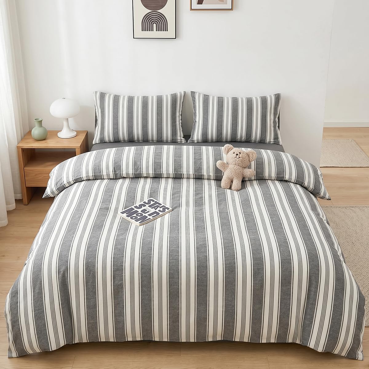 03-grey-white Stripes