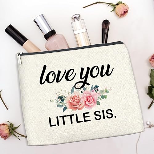 Miniatura 7 de TSUYAWU Regalos para hermana pequeña, bolsa de maquillaje para hermana pequeña, regalo para hermana pequeña, cumpleaños, Navidad, graduación,