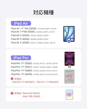 Amazon.co.jp: Inateck JIS日本語配列 iPad Air 11インチ M4 2026/M3