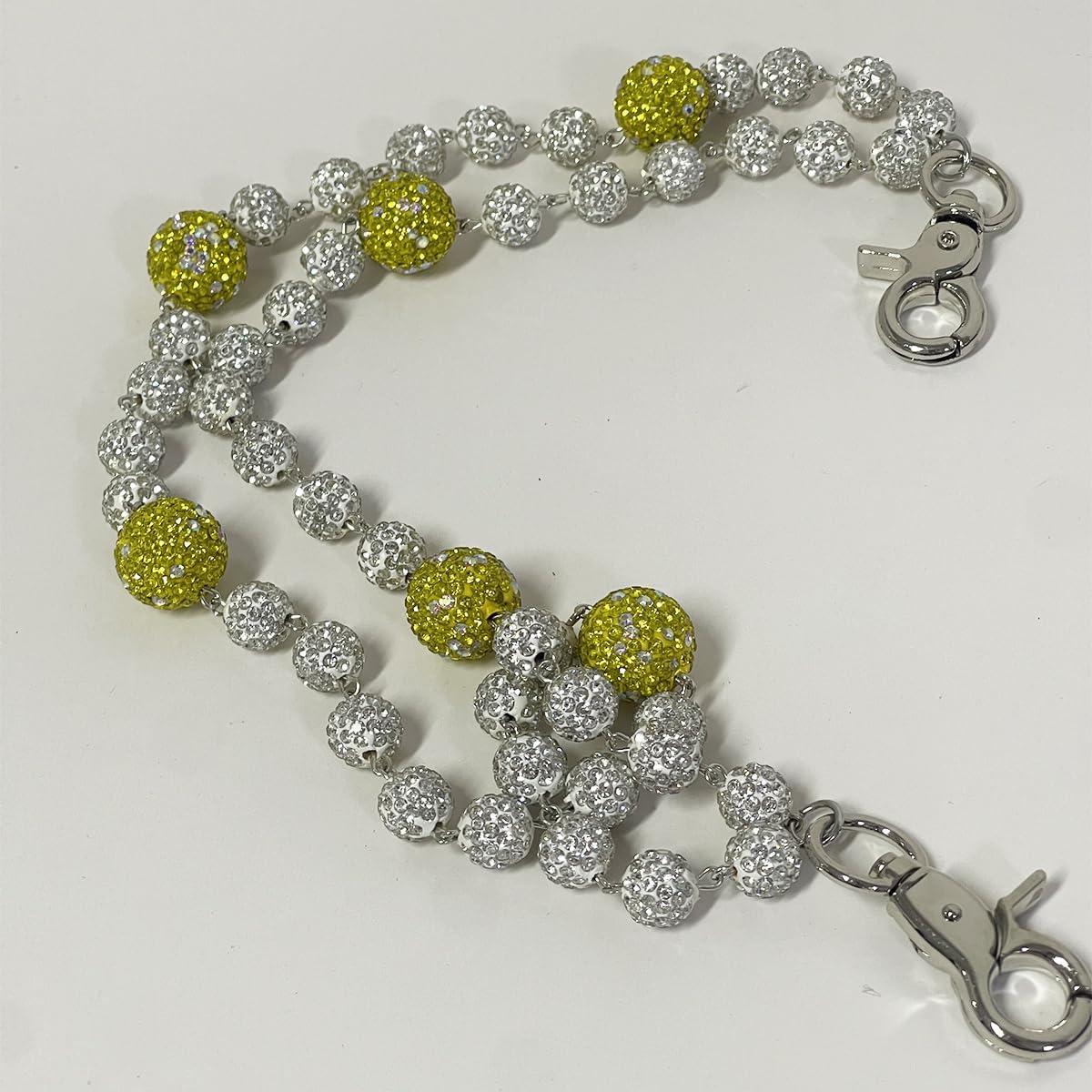Hip Hop Pants Chain, Rhinestone Bead Starry Chain for Body Waist, Perfect Accessory for Men and Women