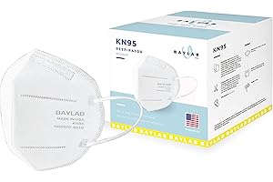 KN95 Respirator (GB2626-2019) | 20 Pack - 5 Layer Disposable Face Mask