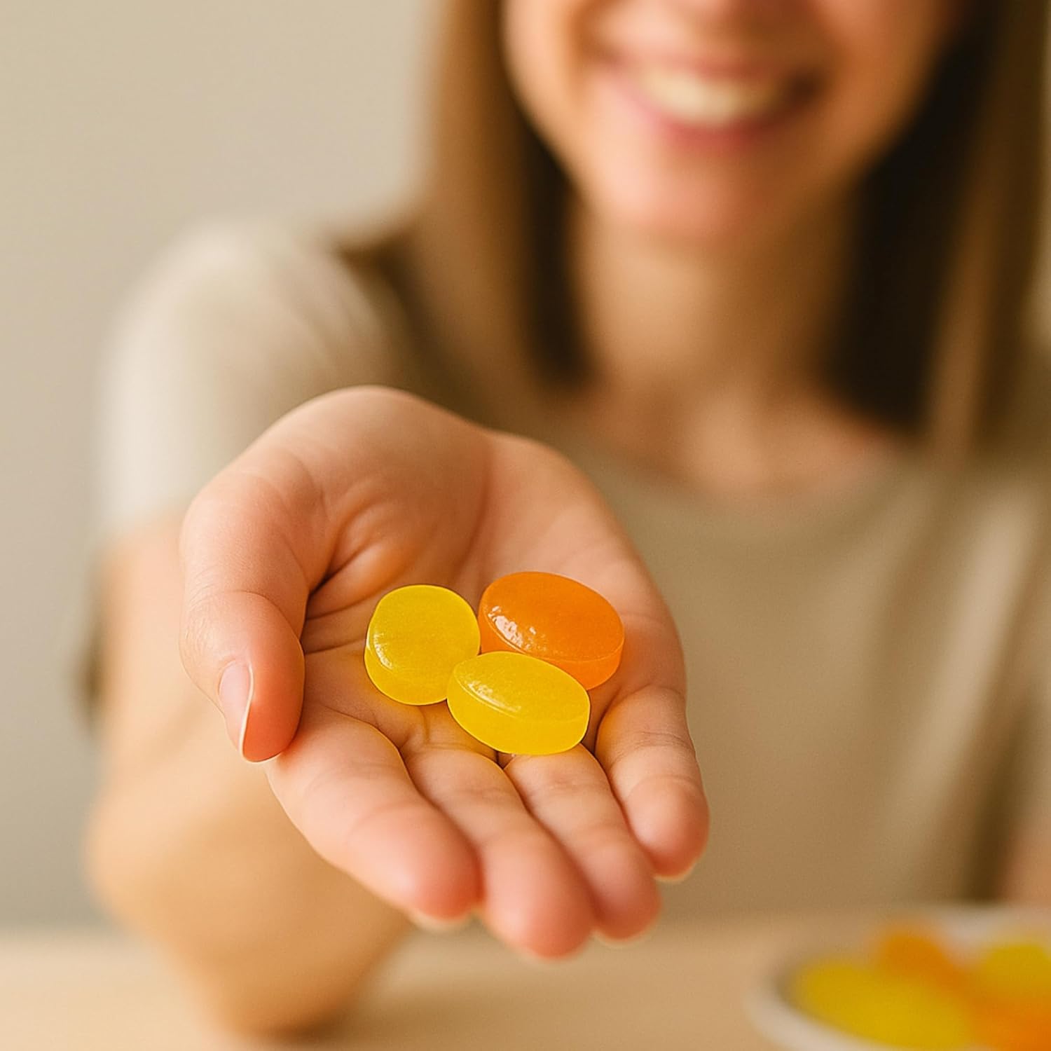 Andy Anand Chocolatier Sr Hard Candy Oran & Lemon Mixed Flavored