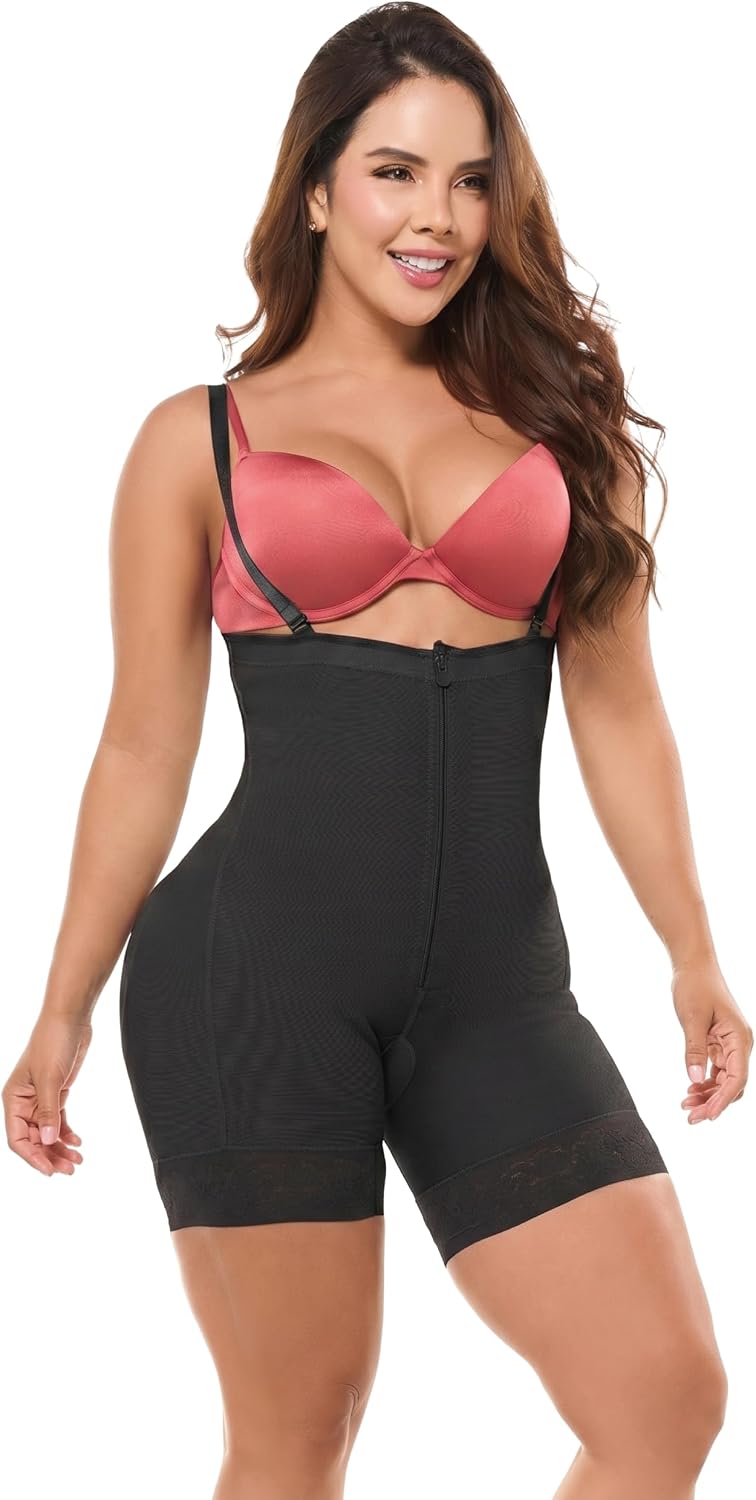 Salome Fajas Colombianas Moldeadoras Strapless | Stage 2 Faja Body Shaper for Women | Butt Lifting Shapewear