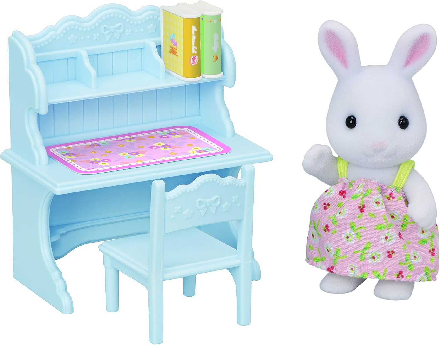Sylvanian Families EPOCH Kar Tavşan Kız Ve Çalışma Masası, Oyuncak