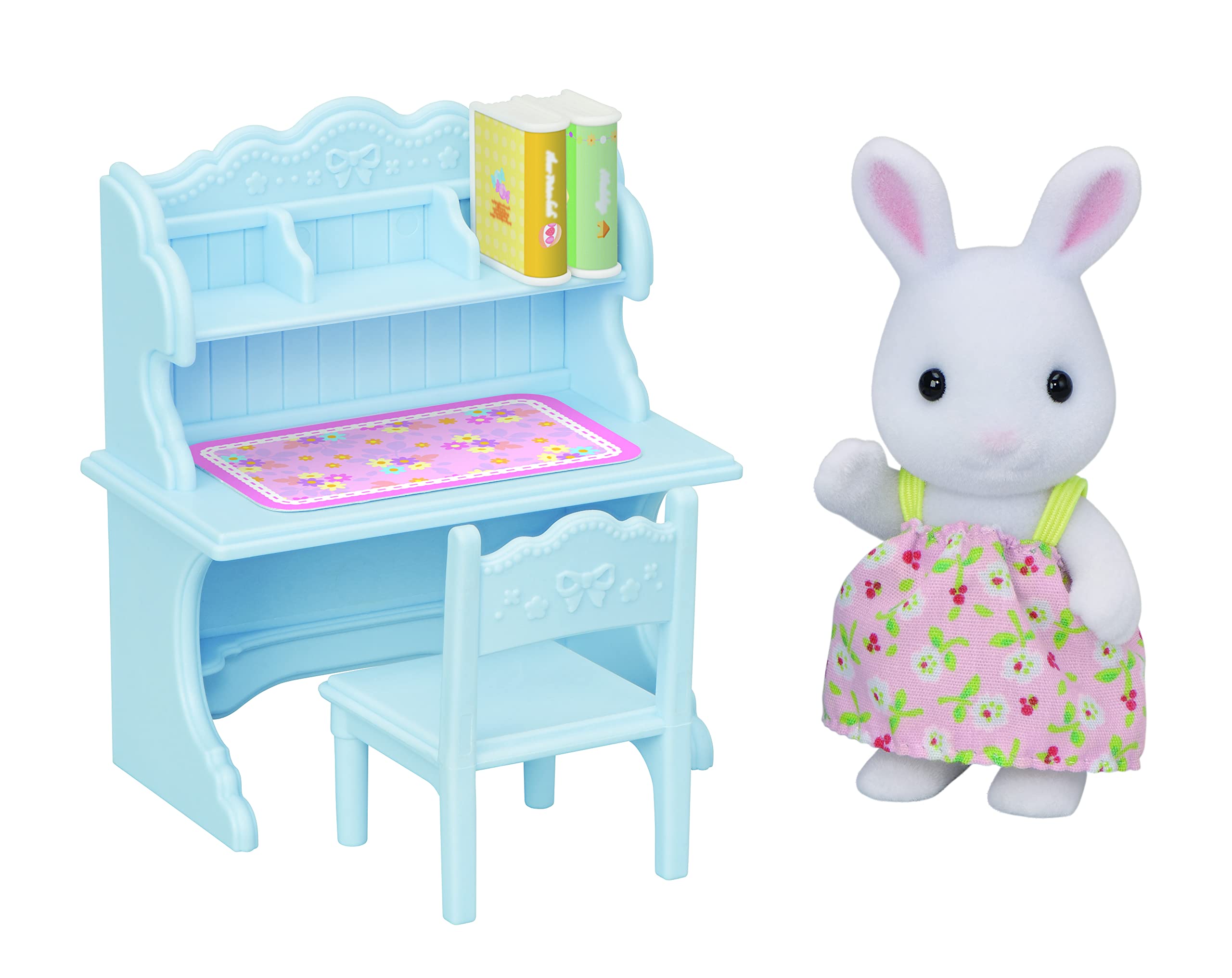 Sylvanian Families EPOCH Kar Tavşan Kız Ve Çalışma Masası, Oyuncak