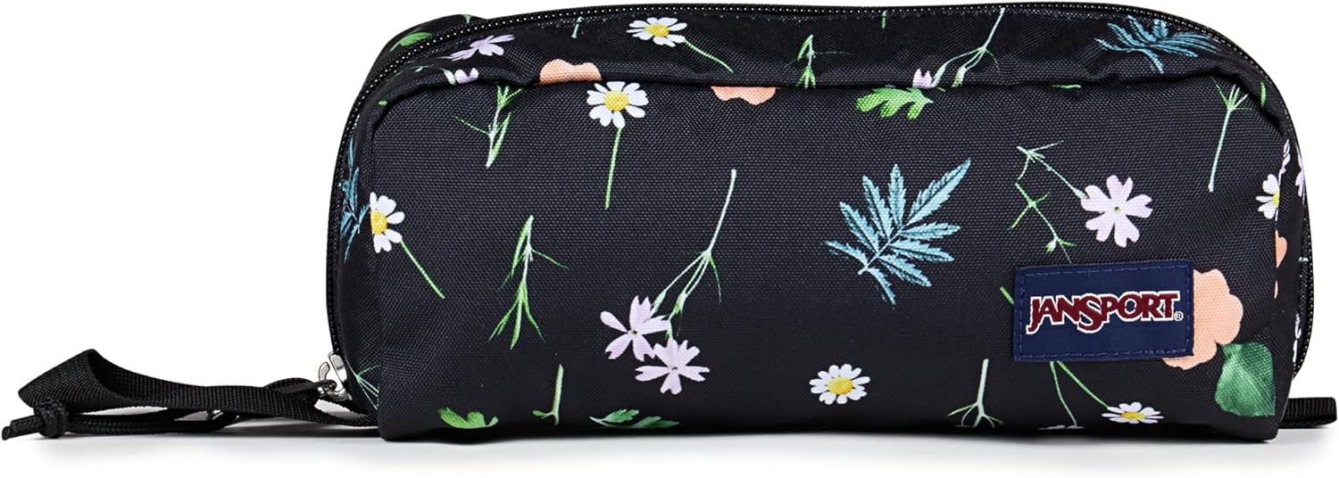 JanSport Perfect Pouch – Accordion Opening, Single Compartment with 3 Dividers, Small Internal Pocket