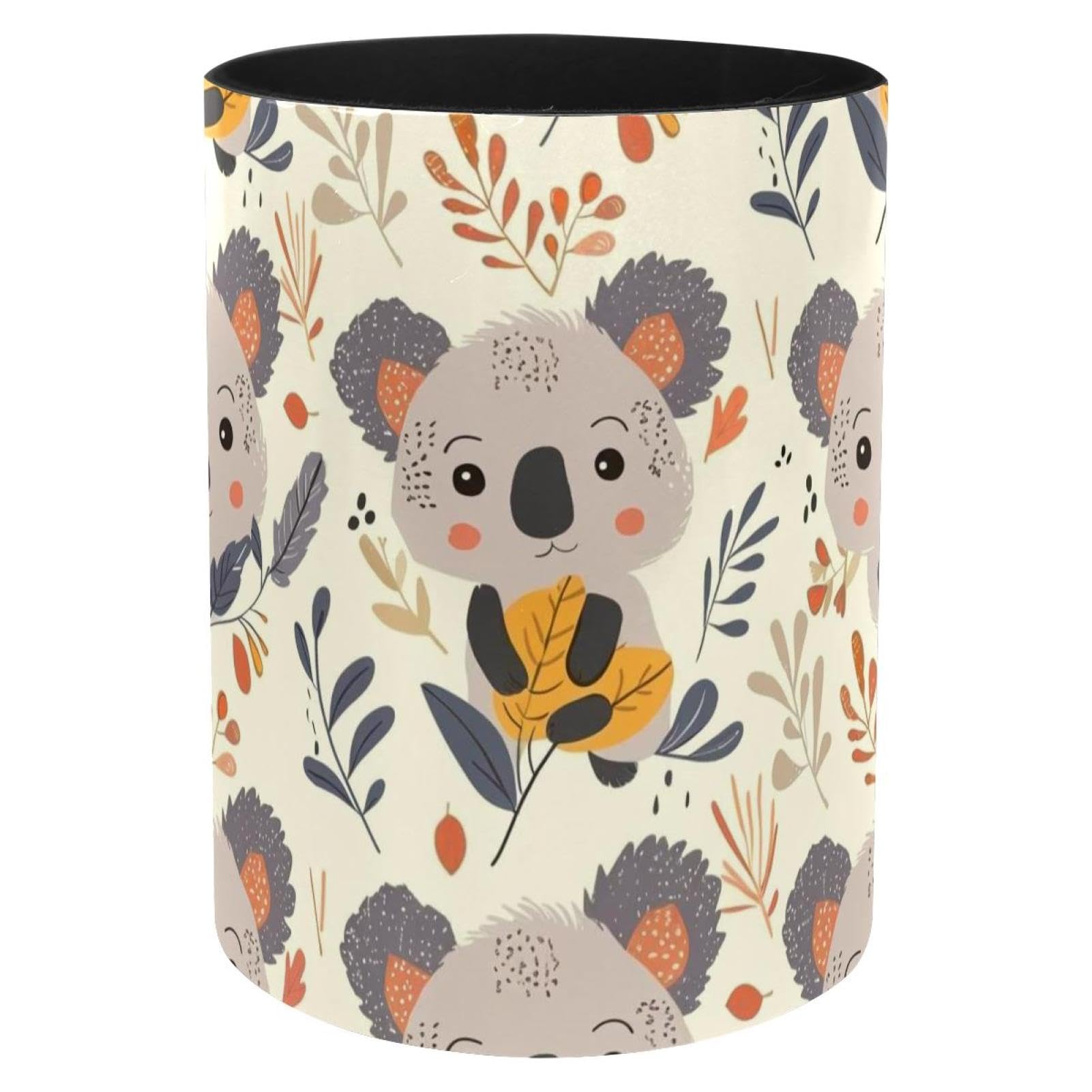 Porte-pinceaux de maquillage koala en métal durable