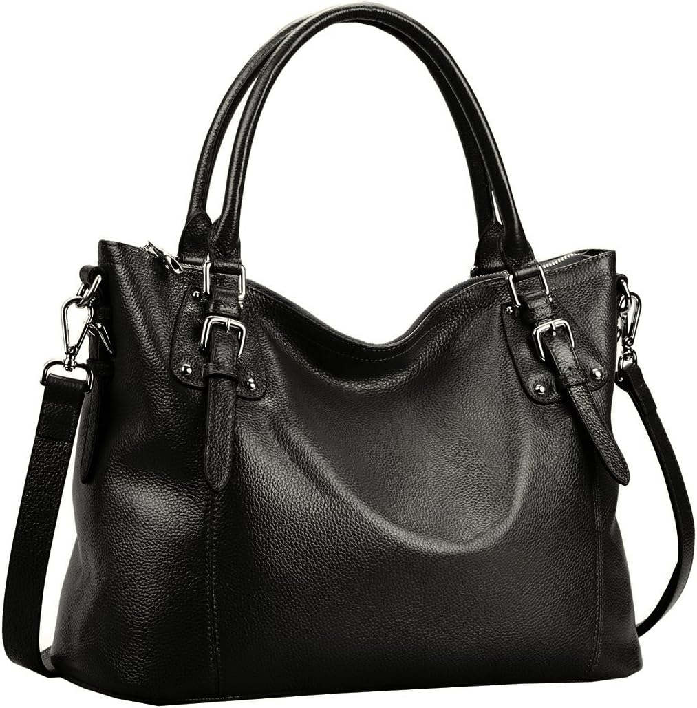 Genuine Leather Purses and Handbags for Women Tote Shoulder Bag Satchel Purse Top Handle Bags Hobo Crossbody Purse