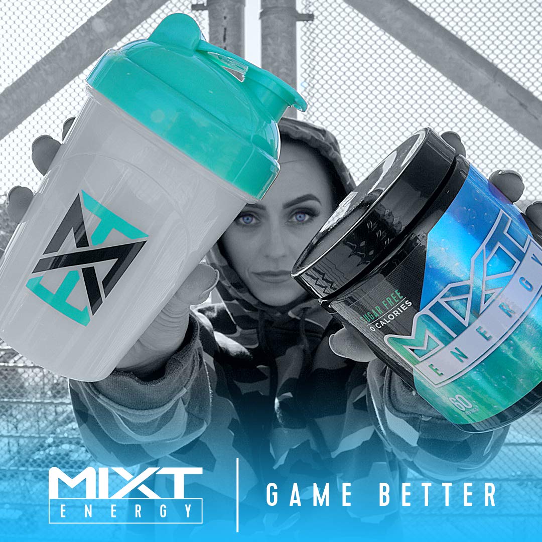 Mezcla de energía Shaker botella