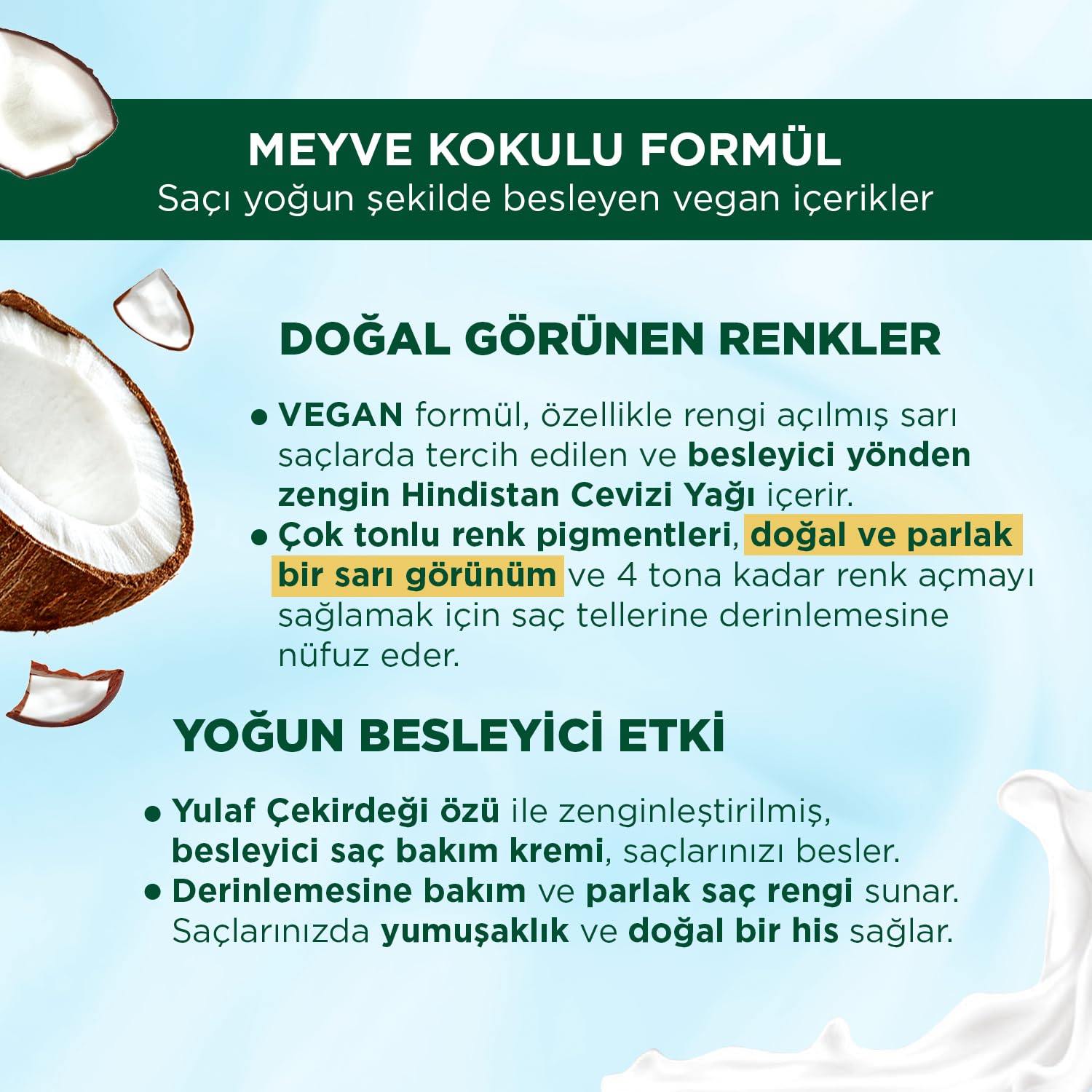 Palette Kalıcı Doğal Renkler 10-0 Açık Sarı Saç Boyası 2li paket