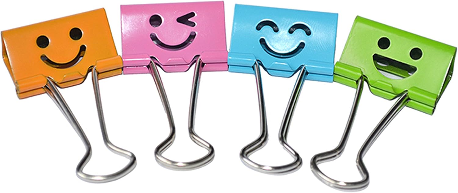 Cute Lovely Smiling Face SpringLoaded File Organizer