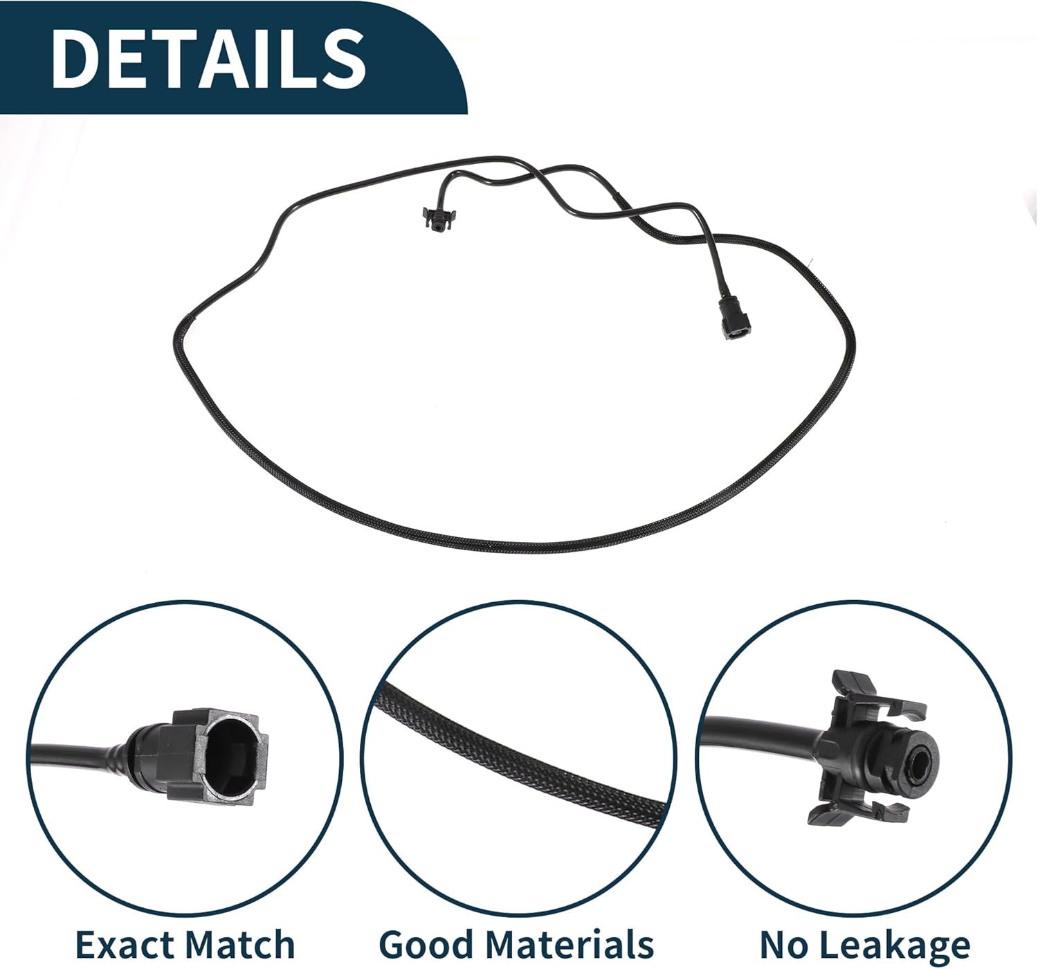 Radiator Hose for Volvo S60 2013-2016 Plastic 1 Pcs Coolant Pipe
