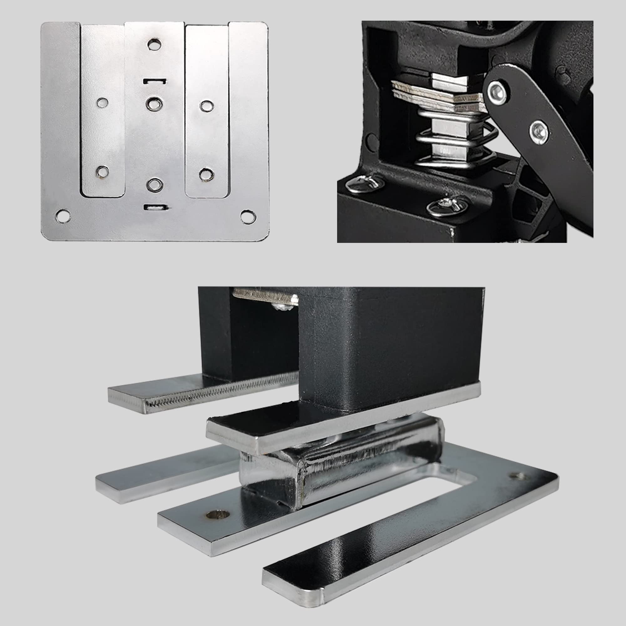 Supports De Levage Pour Meubles Lourds - Hauteur Réglable 19-44 Cm, Charge Max 200 Kg (par Paire)