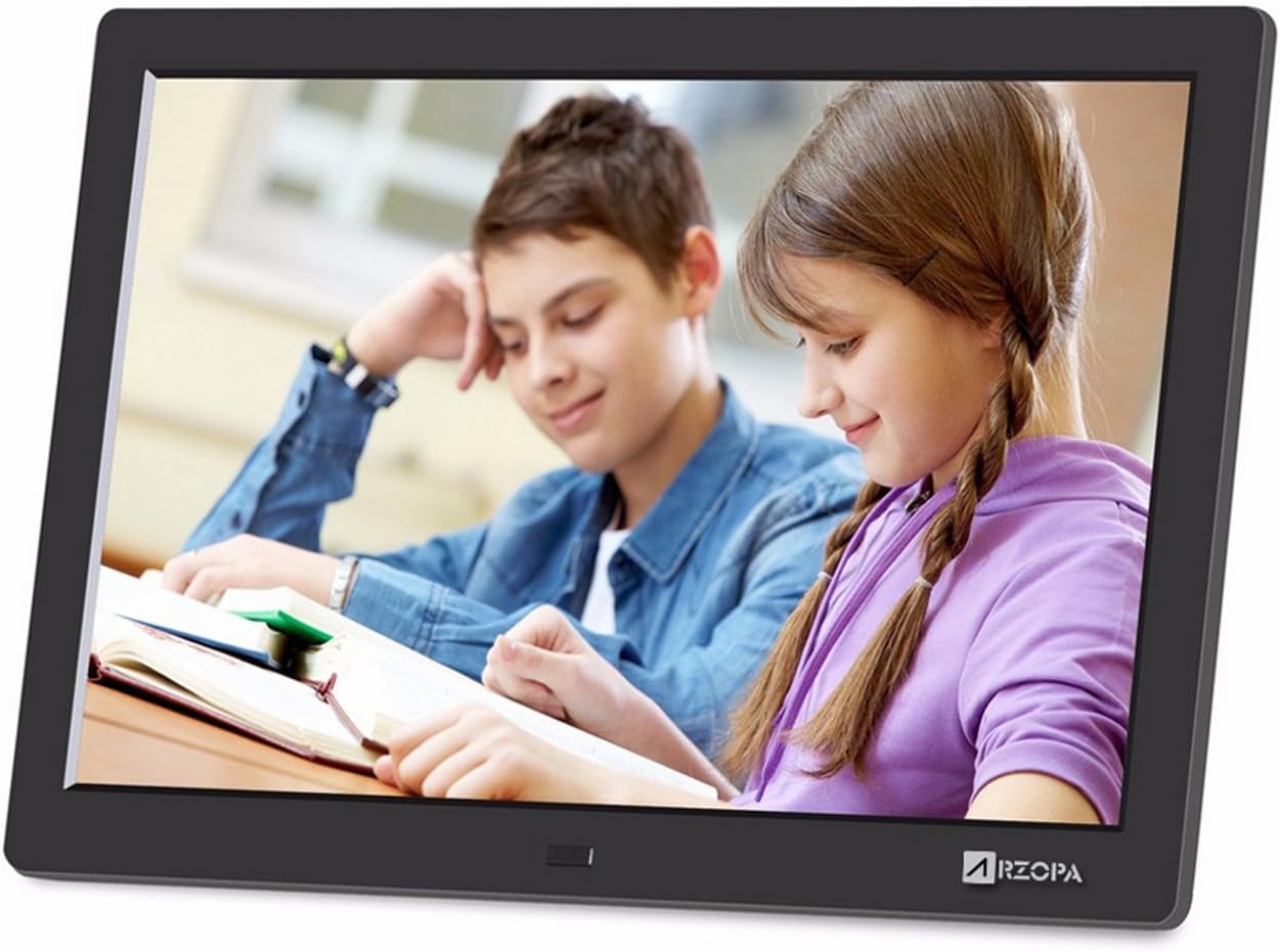 Arzopa 10.1 Inch Widescreen Digital Photo Frame HDMIin 1280x800 HiRes HD 1080p