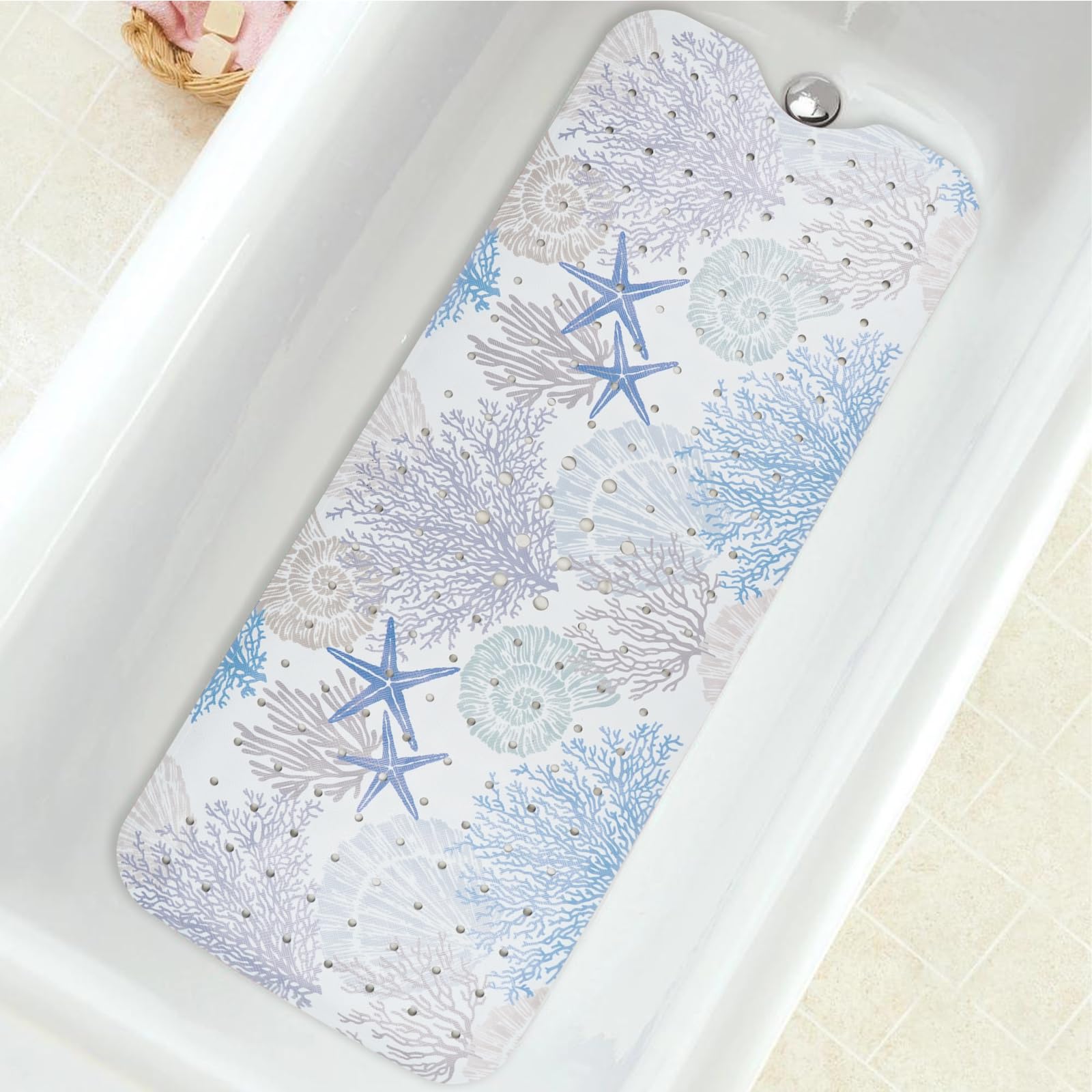 aquoechd Starfish Bath Mat