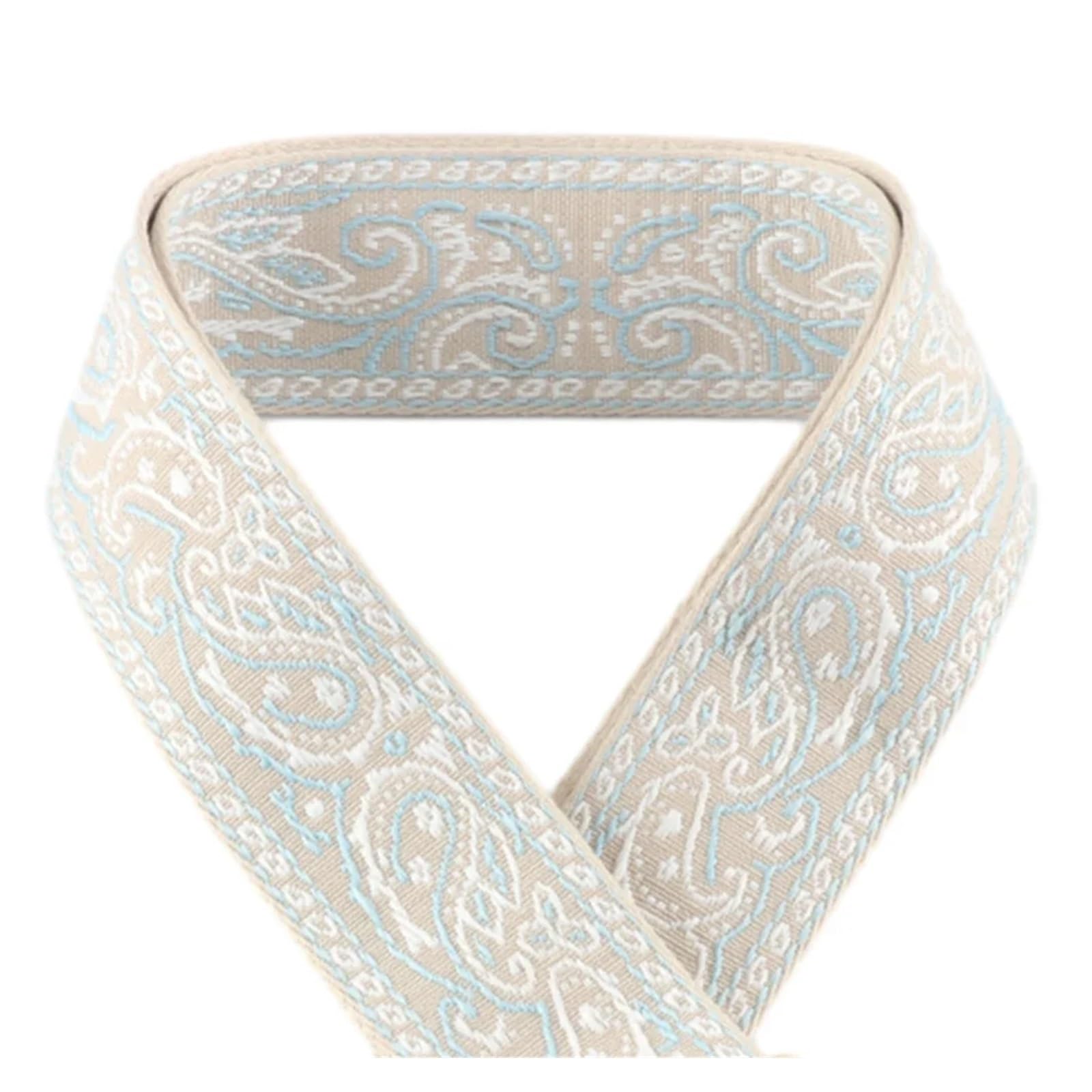 5/10/50Yards 50mm Jacquard Strapping Webbing Ethnic Style Decoration Ribbons(KJ172,10yards)