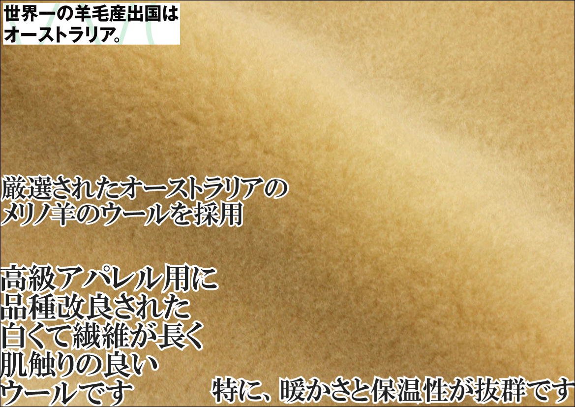 Amazon｜掛け ダブル 洗える メリノ ウール マイヤー毛布 180x210cm