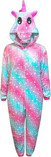 Tutina Unicorno Pigiama da Donna Muta da Uomo Morbida Regali per Le Donne Tuta per Animali Costume