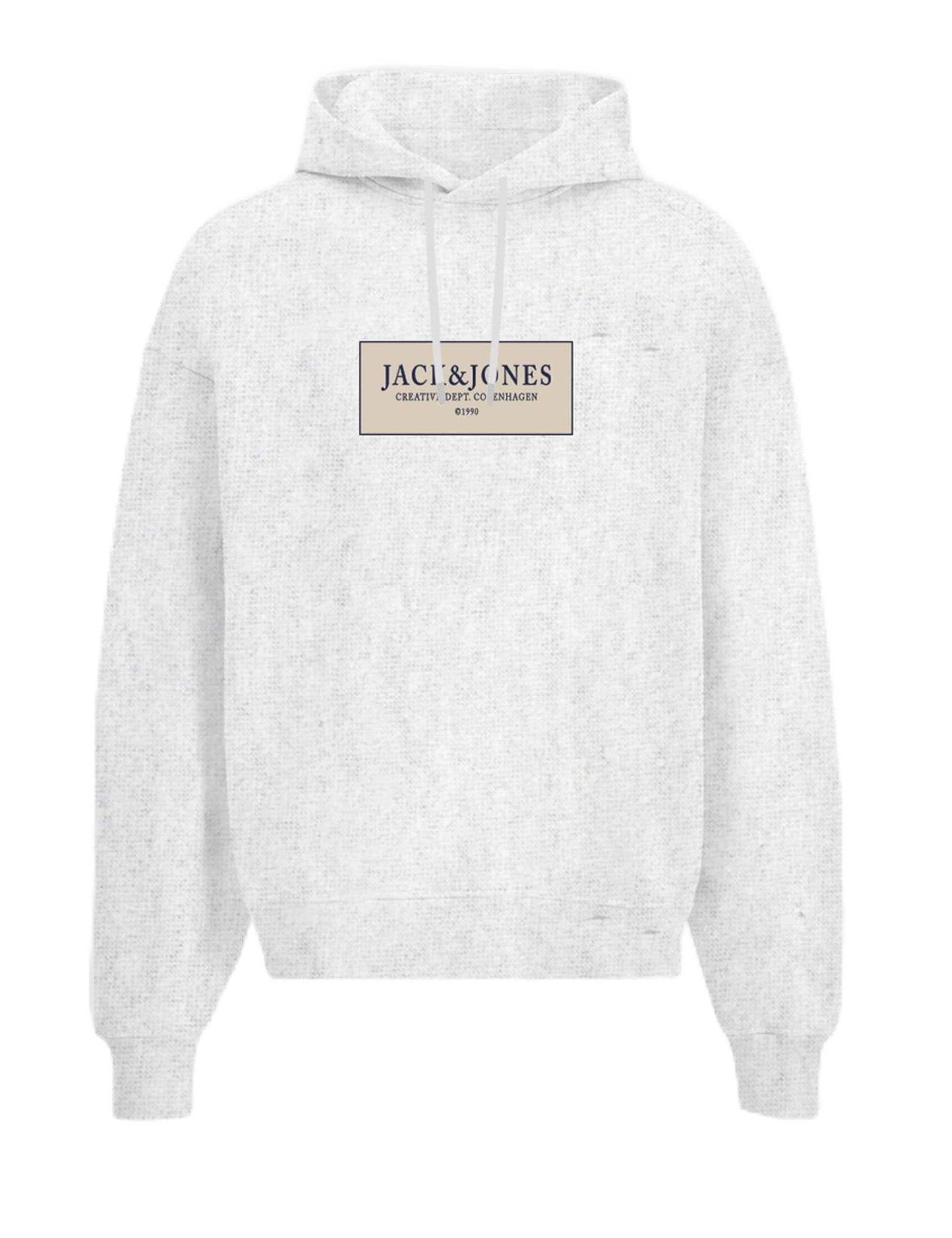 Sweat à capuche JACK & JONES Jorgreene FST homme noir