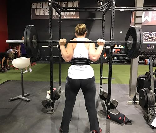 Miniatura 7 de Hawk Sports Cinturón de elevación de potencia de una sola punta Hombres y mujeres Levantamiento de pesas Competencia Entrenamiento Entrenamiento