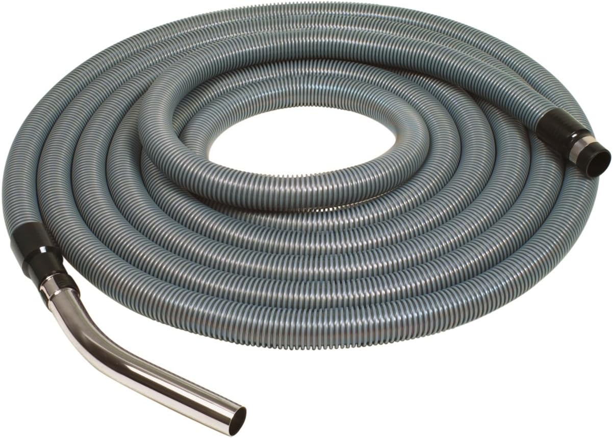 VacuMaid 50' x 1-1/4" diameter standard/straight suction hose