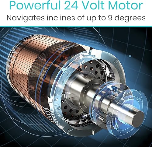 Miniatura 7 de Vive Patín de movilidad de 4 ruedas, alimentado por electricidad