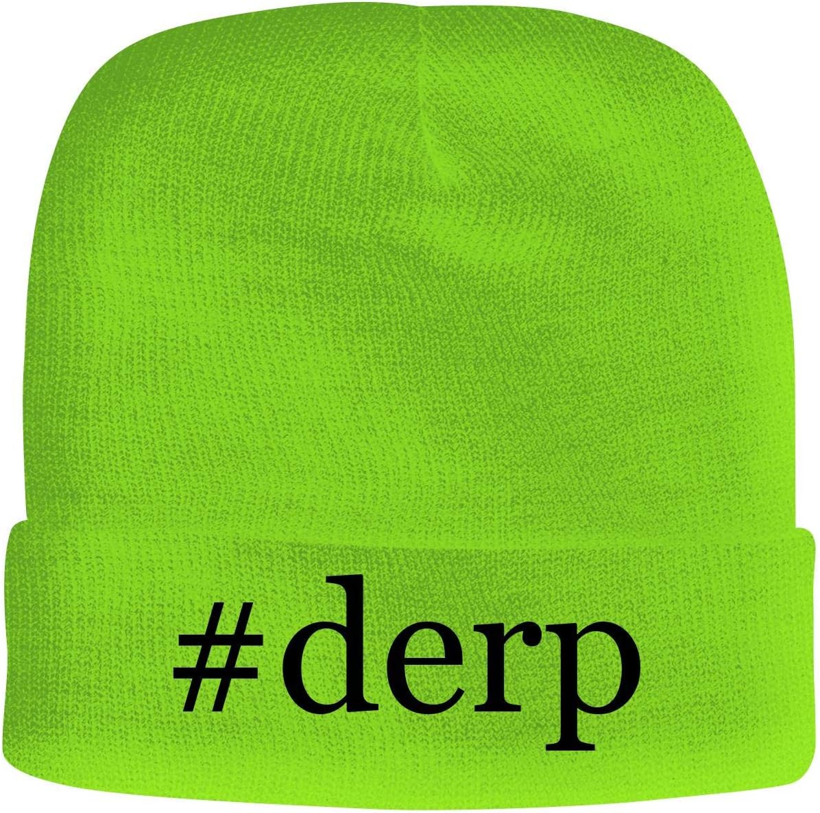 BH Cool Designs #derp - Men's Hashtag Soft & Comfortable Beanie Hat Cap