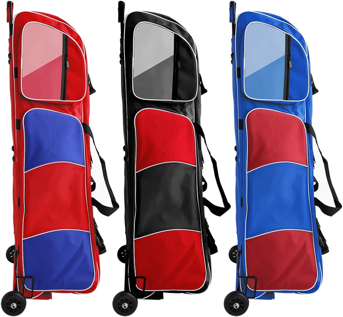 Large Capacity Fencing Bag Fencing Draw-bar Wheel Bag Wear-Resistant/can Accommodate 2 Sets of Equipment Adult Children Fencing Training Equipment