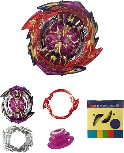 Miniatura 2 de Bey Battle Tops Metal Fusion Burst Gyro con agarre de lanzador 4D (B-157)