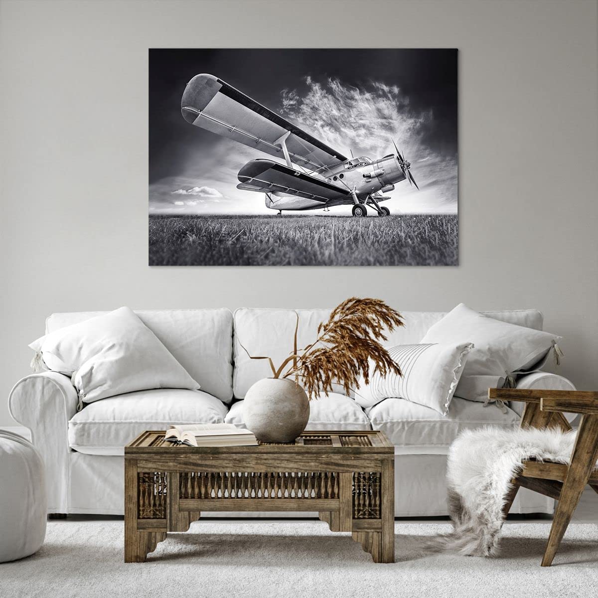 ARTTOR Lienzos Decorativos 100x70cm Cuadro Sobre Lienzo Moderno Mujer