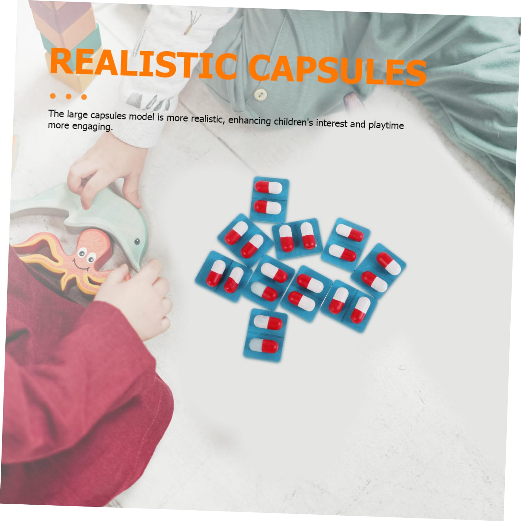Ensemble de Jouets de Docteur pour Enfants Mallette Médicale de Simulation Jouet