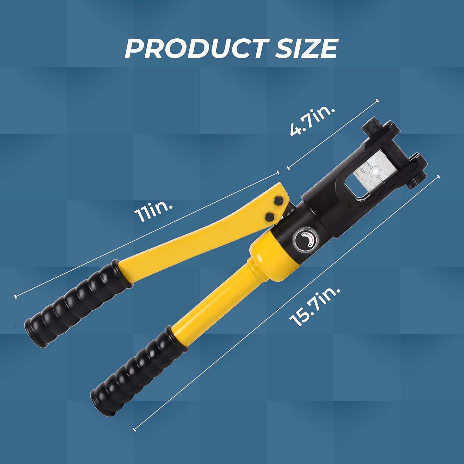 Doppy Hand Hydraulic Crimping Tool 12 Ton 8 AWG-4/0 Philippines | Ubuy