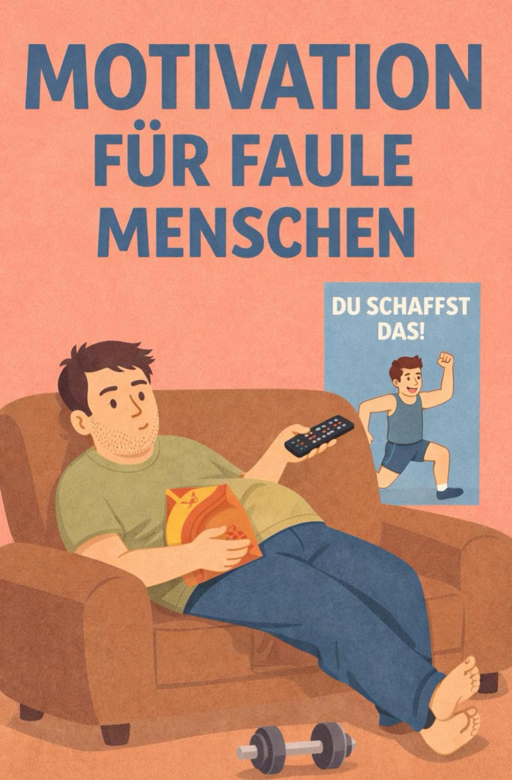Motivation Für Faule Menschen (Sammlung satirische Taschenbücher als Scherzgeschenk)