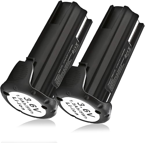 2 x ExpertPower 3.6v 1500mAh Li-ion Replacement Battery for Hitachi 326263, 326299, EBM315